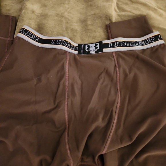 Mens Brown Under Armour Top and Bottom Set Size 3XL - Picture 10 of 10